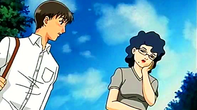 Hentai Anime Couple Engages in Steamy Cartoon Sex Adventure