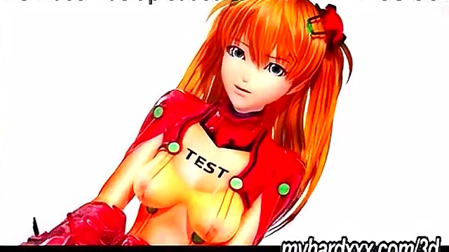 3D Anime Toon Asuka Rides Dick Hard For Mind-Bending Orgasm