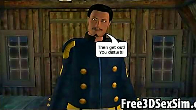 Sexy 3D Indian Cartoon Hottie Gets Felt Up Hardcore