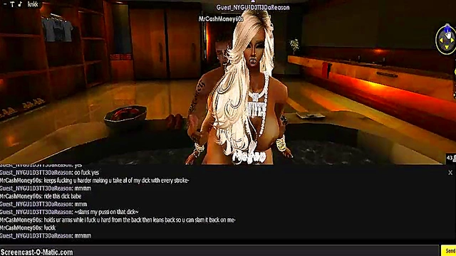 3D Cartoon Anime Chick Rides Dick Hard In Mind-Bending IMVU Adventure