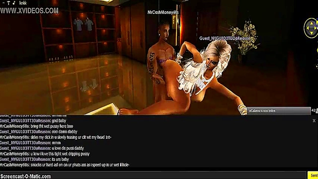 3D Cartoon Anime Chick Rides Dick Hard In Mind-Bending IMVU Adventure