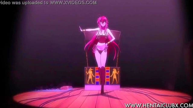 Belly Dancing Anime Girls Serve Up Hot Fanservice in Suisei no Gargantia & DxD