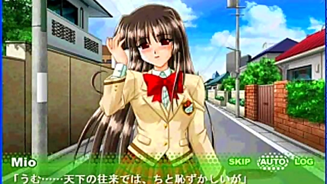 Cute Mio Explodes With Pleasure In Eroge Hentai Scene