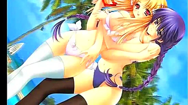 Naked Ecchi Hentai Babe Shows Off Her Curves In Seductive Poses