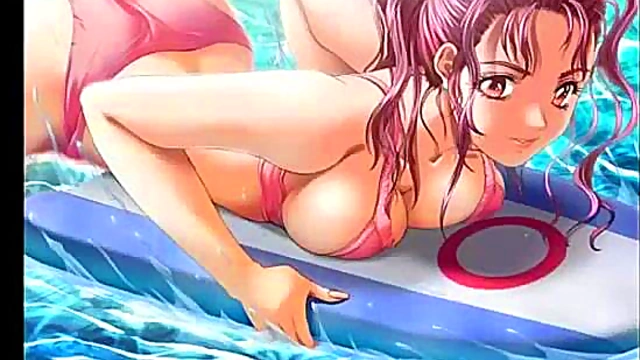 Naked Ecchi Hentai Babe Shows Off Her Curves In Seductive Poses