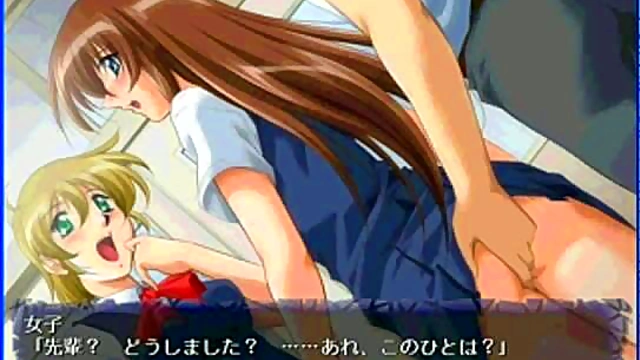 Hentai Eroge Ryoko Satisfies Her Desires With Intense Anime Action