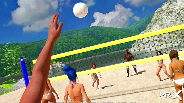 Beach Volleyball Fun Turns Steamy With Sexy Anime Girls In 3D Hentai Action