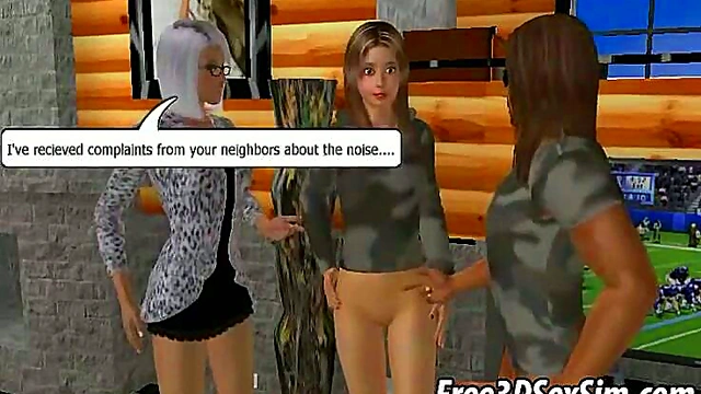 Foxy 3D Cartoon Hottie Gets Fucked Hard Outdoors For Hardcore Fun