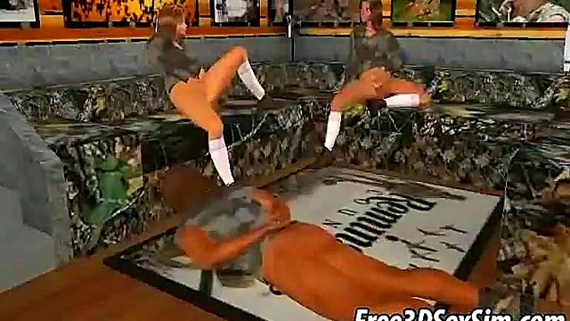 Foxy 3D Cartoon Hottie Gets Fucked Hard Outdoors For Hardcore Fun