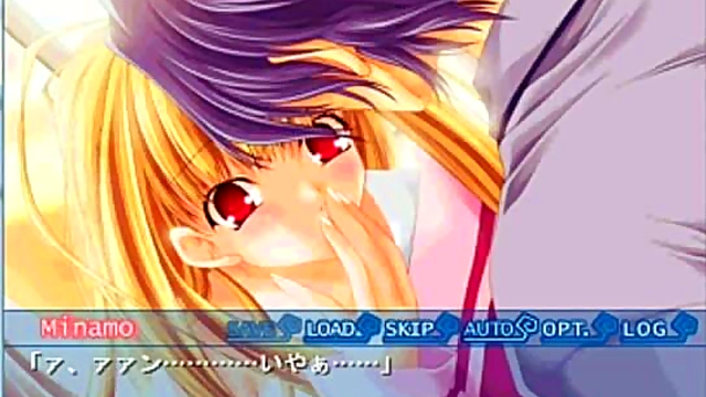 Cute Minamo Seduces With Eroge Anime Action & Juicy Hentai Scenes