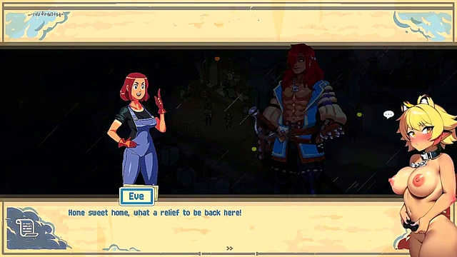 Naughty Girls Punished by Hero in Cloud Meadow Hentai Game Play