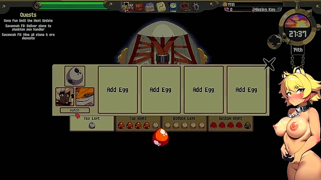 Naughty Girls Punished by Hero in Cloud Meadow Hentai Game Play