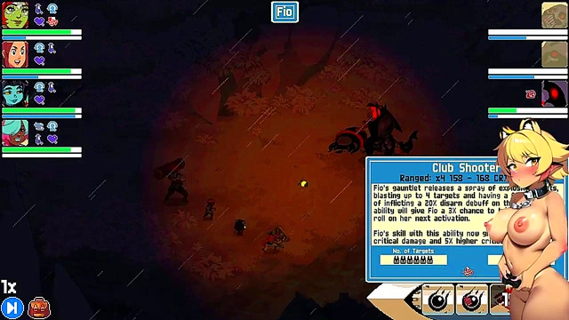 Naughty Girls Punished by Hero in Cloud Meadow Hentai Game Play