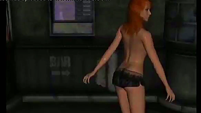 Hot 3D Housewife Humps Neighbor for Hardcore Blowjob & Virtual Fetish Fun