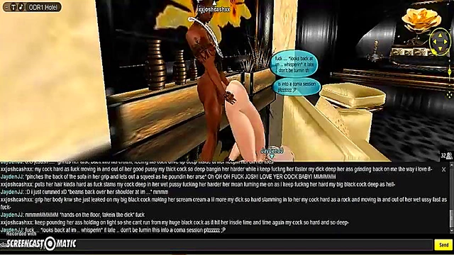 Explore 3D Hentai Gold Room Adventure With Sexy IMVU Characters