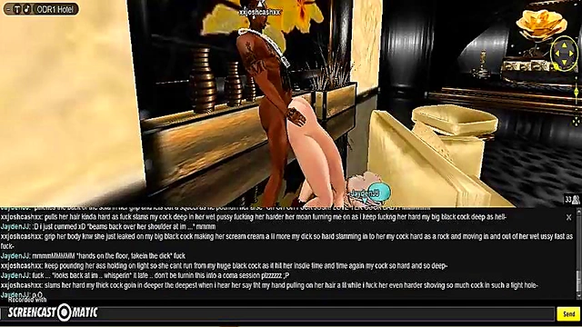Explore 3D Hentai Gold Room Adventure With Sexy IMVU Characters