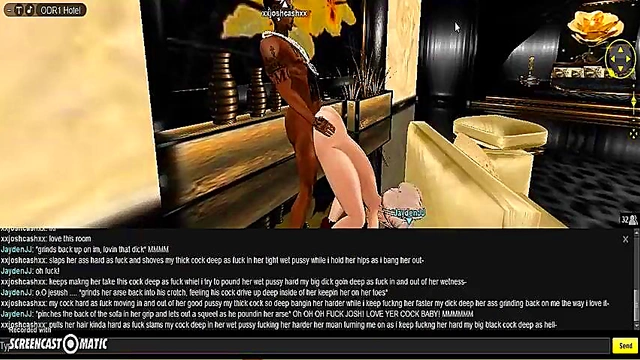Explore 3D Hentai Gold Room Adventure With Sexy IMVU Characters