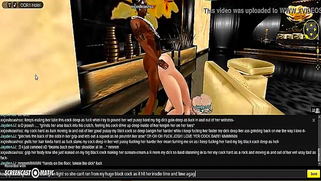 Explore 3D Hentai Gold Room Adventure With Sexy IMVU Characters