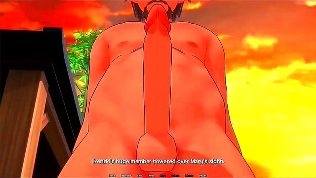 Horny Anime Chick Cuckolds Her Man With King Of Summer Action