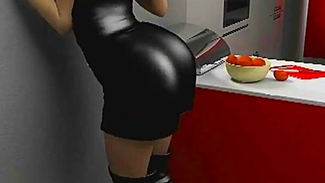 Busty 3D Cartoon Whore Fucked Hard With Huge Tits&Busty Action