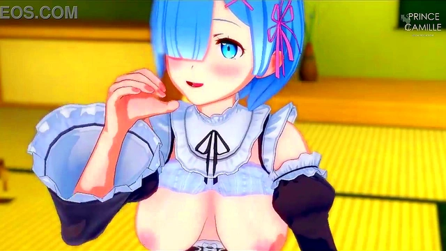 Romantic Handjob Session With Loving Rem From Re –Zero