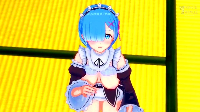 Romantic Handjob Session With Loving Rem From Re –Zero