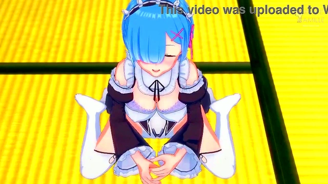 Romantic Handjob Session With Loving Rem From Re –Zero