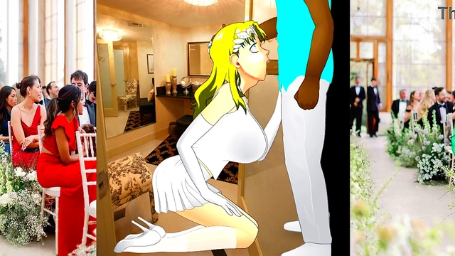 Uncle's Bride-To-Be Gets Nasty Deepthroat & Sloppy Blowjob Before Wedding