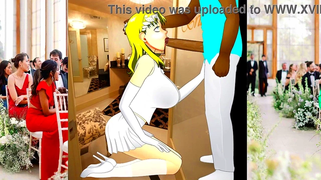 Uncle's Bride-To-Be Gets Nasty Deepthroat & Sloppy Blowjob Before Wedding