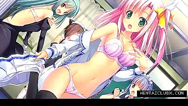 Sexy Anime Girls Gallery – Softcore Slideshow Of Cute Hentai Babes