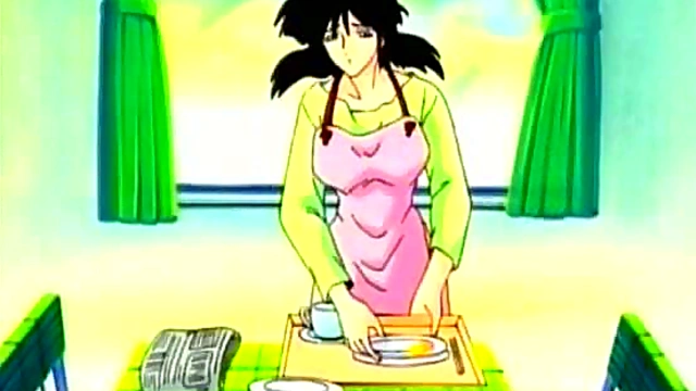 Housewife's Secret Revealed – Steamy Anime Scene With Cartoon Couple