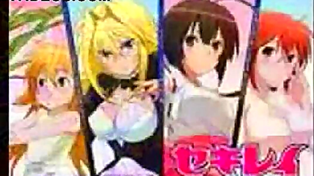Naughty Anime Girls Serve Up Sexy Ecchi Action In Hot Bitchy Fantasies