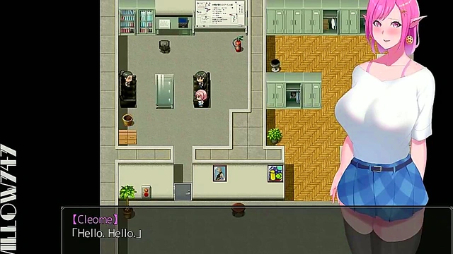 SexyElf Adventurer Finds Pleasure in Modern World RPG Fantasy