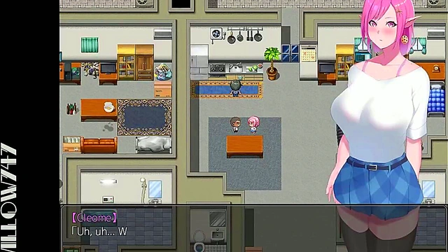 SexyElf Adventurer Finds Pleasure in Modern World RPG Fantasy