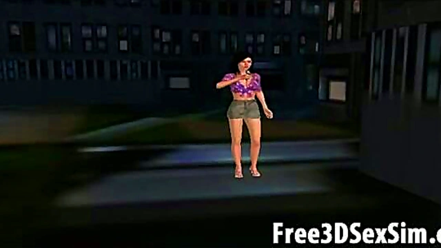 Foxy 3D Cartoon Babes Get Dirty With Seductive Talk & Softcore Action