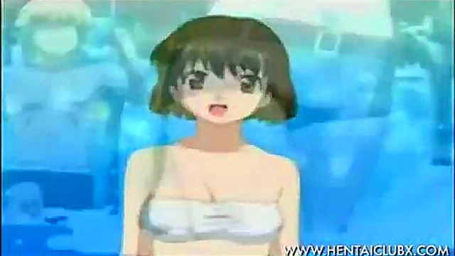 Sexy Anime Chick Provides Mind-Blowing Service With Seductive Moves