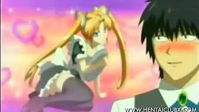 Sexy Anime Chick Provides Mind-Blowing Service With Seductive Moves