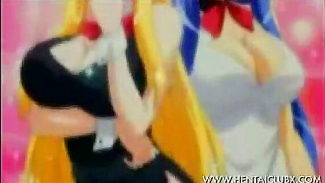 Sexy Anime Chick Provides Mind-Blowing Service With Seductive Moves