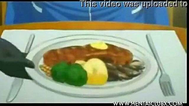 Sexy Anime Chick Provides Mind-Blowing Service With Seductive Moves