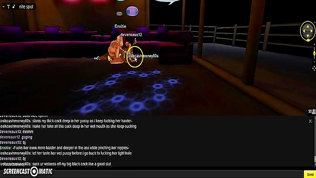 Horny Enxitie Gets Gangbanged By Multiple Cocks In 3D IMVU Anime Action