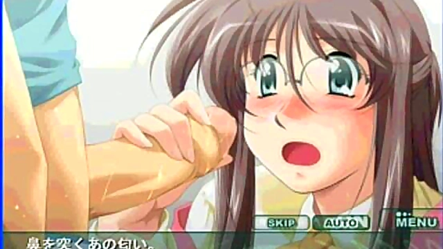 Amorous Professor Cherry Seduces Innocent Student In Eroge Hentai