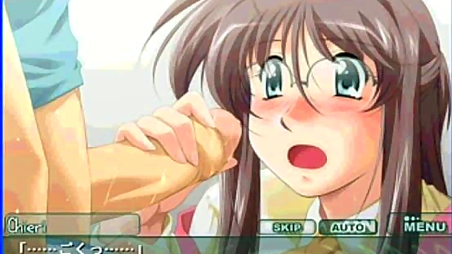 Amorous Professor Cherry Seduces Innocent Student In Eroge Hentai