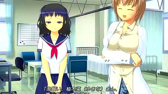 Petite Anime Cutie Enjoys Hardcore Fucking Machines With Busty Tits