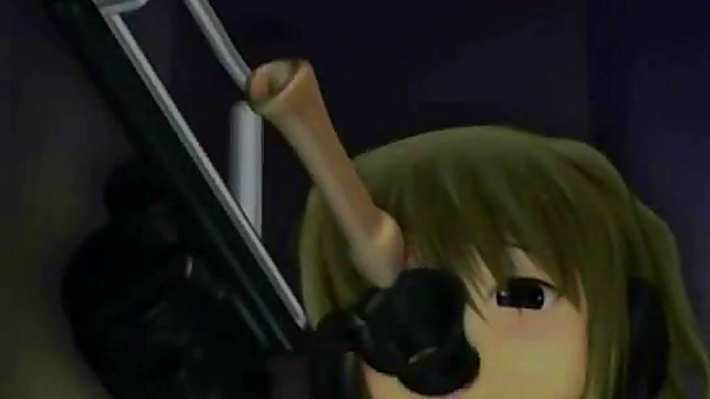 Petite Anime Cutie Enjoys Hardcore Fucking Machines With Busty Tits