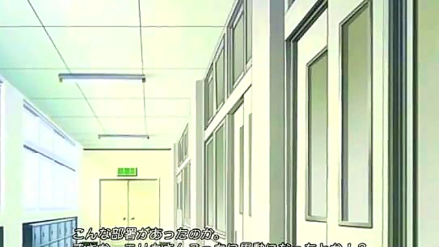 Petite Anime Cutie Enjoys Hardcore Fucking Machines With Busty Tits