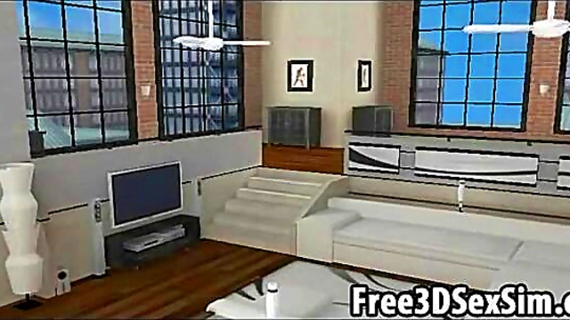 Hot 3D Cartoon Babes Suck Cock & Get Fucked Hardcore