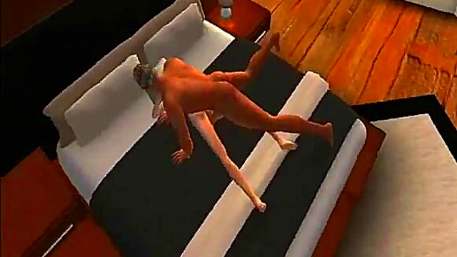 3D Anime Avatars Perform Hot Ass-To-Mouth Action in Second Life