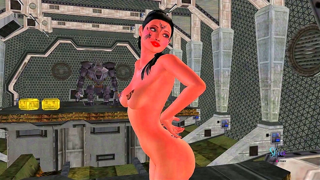 Tamil Anime Seductress Tempts Man for Intense Sexual Adventure