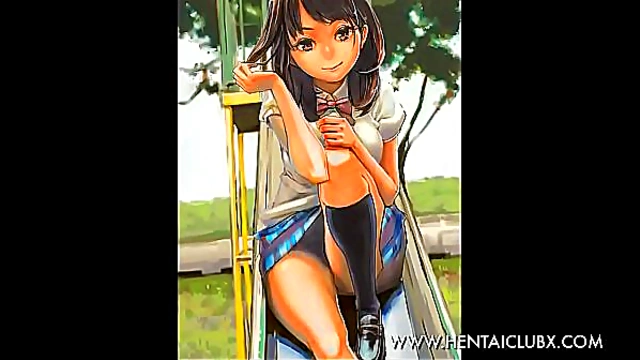 Daily Dose of Ecchi – Anime Girls Show Off Their Nude Panties