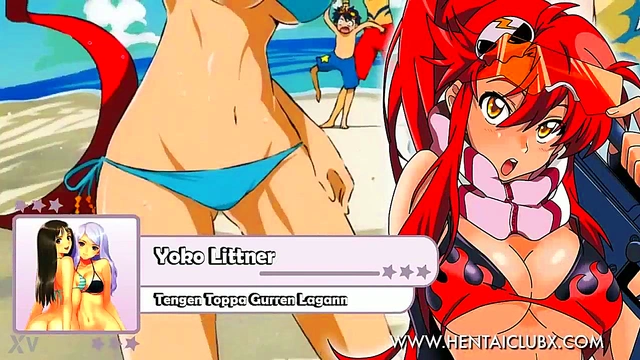 Sexy Girls Compete for Miss Bikini Title in Anime Paradise Ecchi Fantasy